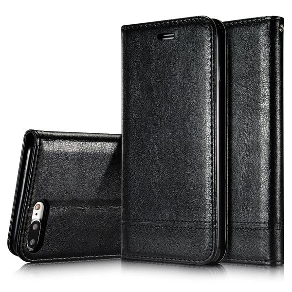 Leather Luxury Wallet Card Slots for iPhone 8 8 Plus 7 7 Plus