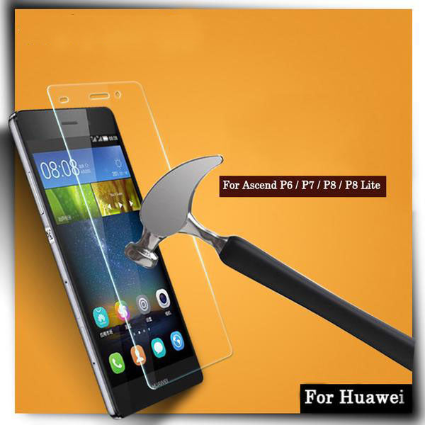 0.3mm Ultra Thin Tempered Glass for Huawei Ascend P6 P7 P8