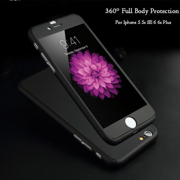 Full Body Protection Hard Ultra thin Cover For iPhone 6 6S Plus