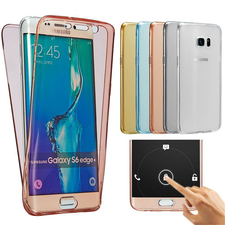 Ultra Thin Soft TPU Clear Cover Case For Samsung Galaxy S4 S5 S6 S7 Edge A3 A5 A7 J5 J7 S8 Plus