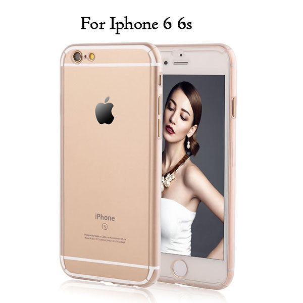 Full Body Protection Hard Ultra thin Cover For iPhone 6 6S Plus