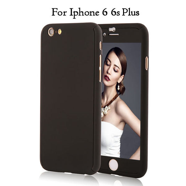 Full Body Protection Hard Ultra thin Cover For iPhone 6 6S Plus