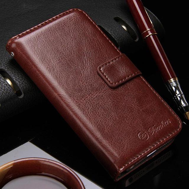 Wallet Leather Case for Apple iPhone 5S 5 SE