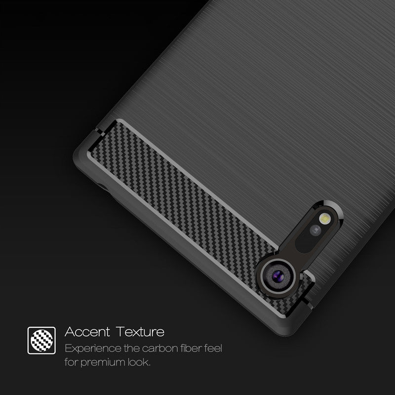 Luxury Carbon Fiber TPU For For Sony Xperia XZ / XZs / XZ Premium