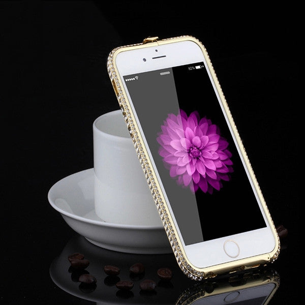 Luxury Bling Diamond Frame For iPhone 7 6 6s Plus 5 5s SE