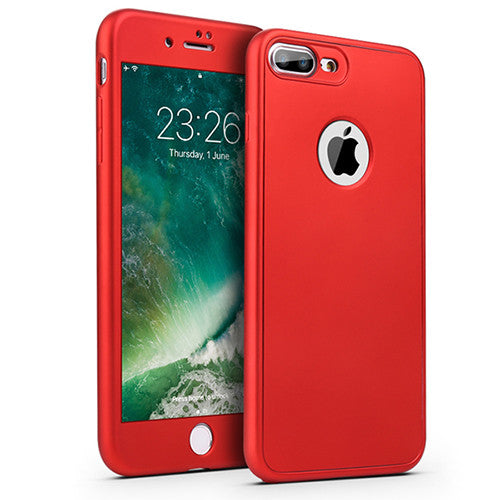 360 Degree Full Cover Case For iPhone 6 6s 7 Plus 5S 5 SE