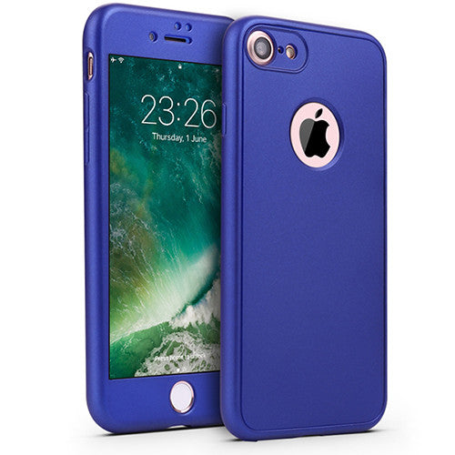 360 Degree Full Cover Case For iPhone 6 6s 7 Plus 5S 5 SE