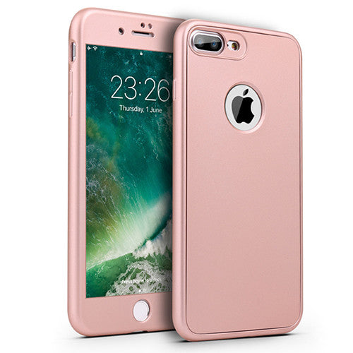 360 Degree Full Cover Case For iPhone 6 6s 7 Plus 5S 5 SE