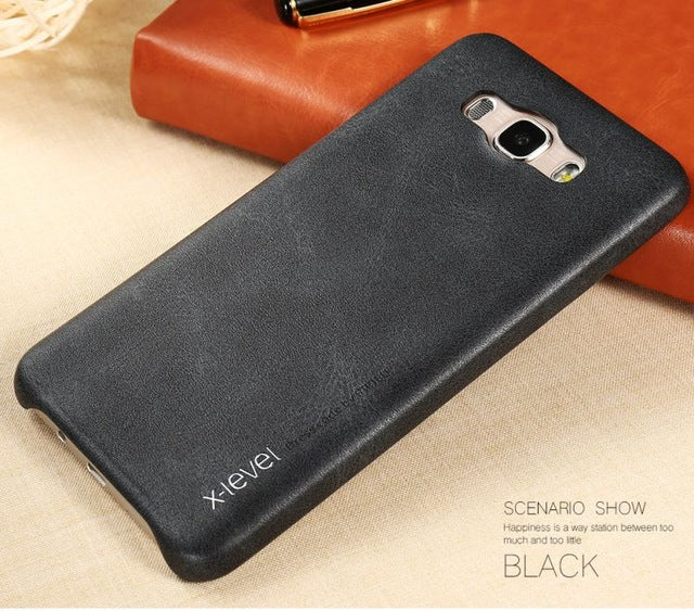 Luxury Leather Phone Case For Samsung Galaxy