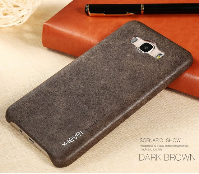 Luxury Leather Phone Case For Samsung Galaxy