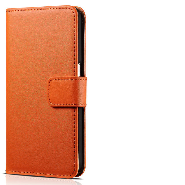 Genuine Leather Wallet Case For iPhone 6 6S Plus