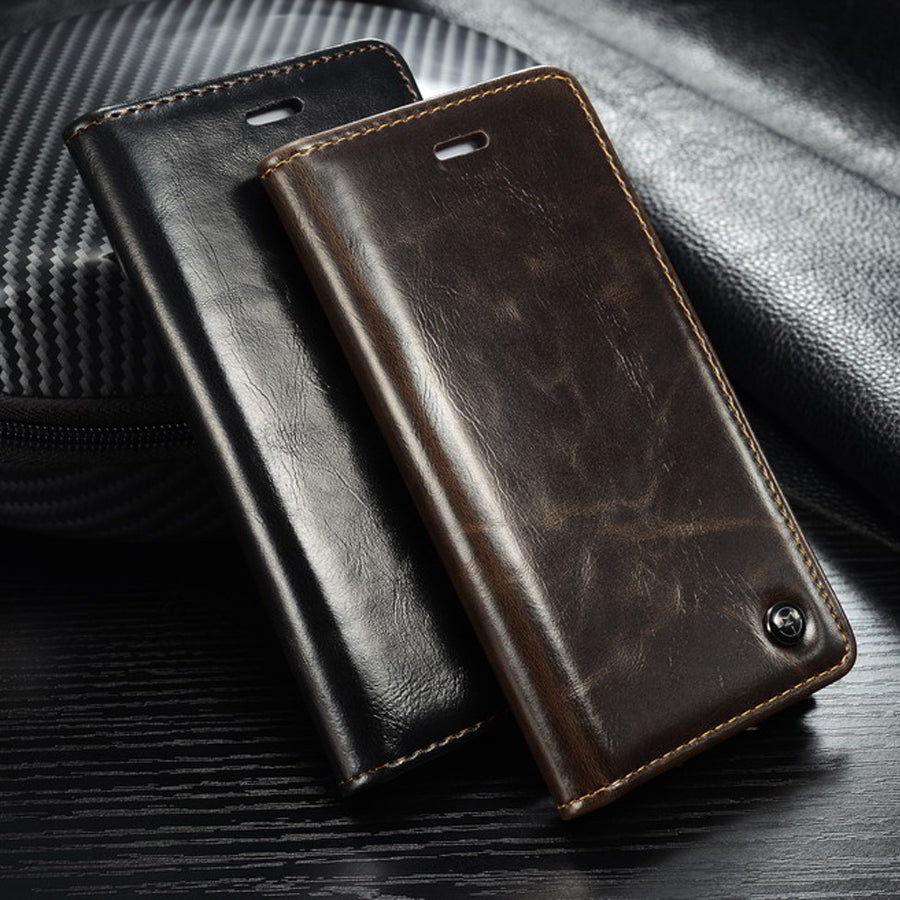 Original Brand Leather Case For Apple iphone 6 6S 6S Plus