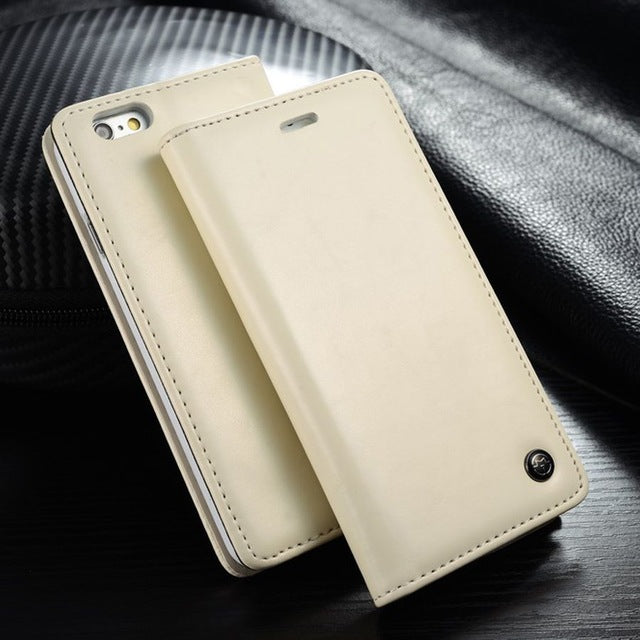 Original Brand Leather Case For Apple iphone 6 6S 6S Plus