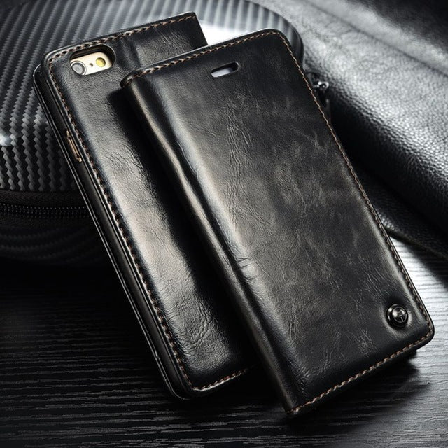 Original Brand Leather Case For Apple iphone 6 6S 6S Plus