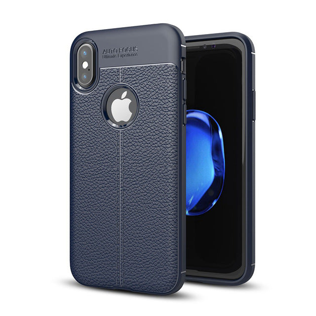 Luxury Soft TPU Silicone Phone Case for iPhone X iPhone 10