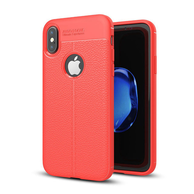 Luxury Soft TPU Silicone Phone Case for iPhone X iPhone 10