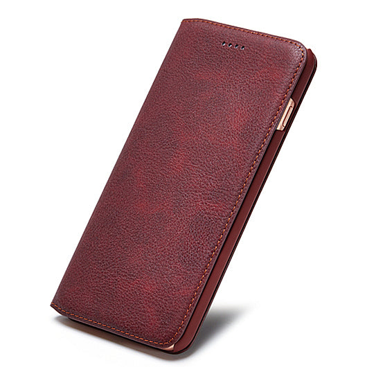 Genuine Leather Luxury Cases Cover for iPhone X 7 Plus 8 6 Plus 6s 5 5s SE S8