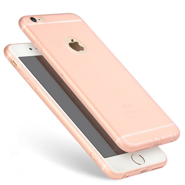 Ultra Slim Silicone Case for iphone 7 6 6s 8 X 8 plus