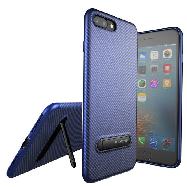 Kickstand Phone Case For iPhone 7 6 6S 8 Plus