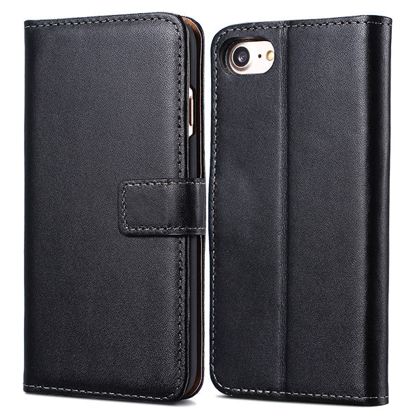 Leather Case For iPhone 7 8 Wallet Flip