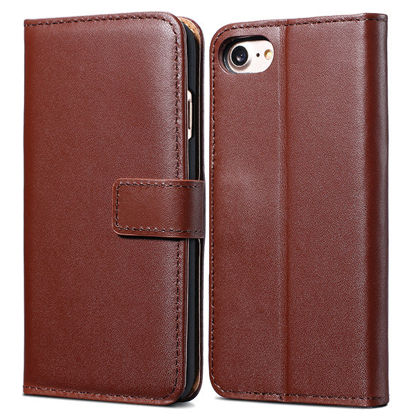 Leather Case For iPhone 7 8 Wallet Flip