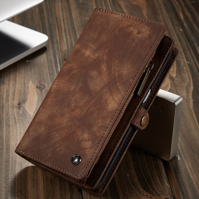 Luxury Multi-functional Wallet Leather Phone Cases For Samsung