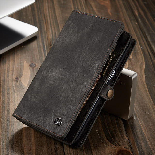 Luxury Multi-functional Wallet Leather Phone Cases For Samsung