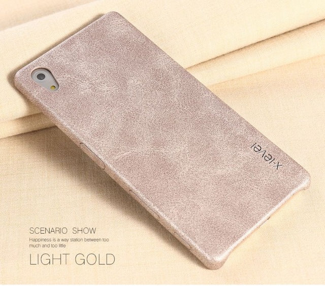 luxury PU Leather Case For Sony Xperia Z5