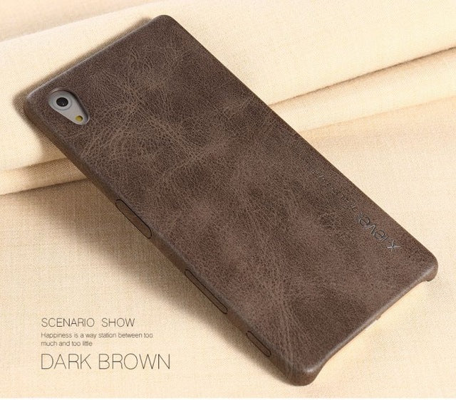 luxury PU Leather Case For Sony Xperia Z5